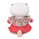 Мягкая игрушка BUDI BASA Кошка Ли-Ли BABY в комбинезоне с воротником в цветочек 20 см