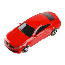 Машинка металлическая Uni-Fortune RMZ City 1:64 Mercedes-Benz C63 S AMG Coupe 2019 (цвет красный)