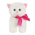 Мягкая игрушка Abtoys Домашние любимцы Кошечка Беатрис, белая 22см
