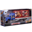 Автовоз ABtoys Спецтехника с четырьмя фигурками животных