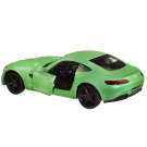 Машина металлическая RMZ City серия 1:32 Mercedes-Benz GT S AMG 2018, 2018 зеленый матовый цвет, двери открываются