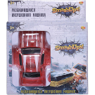 Машинка Abtoys разбивающаяся инерционная красная 1:32