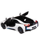 Машина р/у 1:14 BMW i8, цвет белый матовый, двери открываются в ручную