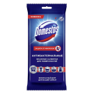 Domestos Влажные Салфетки для Очищения Поверхностей Антибактериальные 30шт
