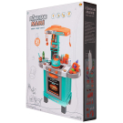 Игровой набор Abtoys Помогаю Маме Кухня многофункциональная, розовая