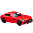 Машинка металлическая Uni-Fortune RMZ City серия 1:32 Mercedes-Benz GT S AMG 2018, цвет красный, двери открываются