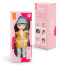 Тканевая кукла Orange Toys Sweet Sisters Lilu в парке горчичного цвета Европейская зима на каркасе 32 см