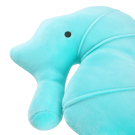 Мягкая игрушка Abtoys Морские обитатели. Игрушка-подушка Морской конек бирюзовая, 28см