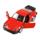 Машина металлическая RMZ City серия 1:32 Porsche 930 Turbo (1975-1989), красный цвет, инерционный механизм, двери открываются