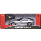 Машина р/у 1:18 Ferrari F12, цвет серябряный, светящиеся фары, 25.2*12.7*7см