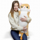 Мягкая игрушка Abtoys Supersoft Кот длинный, 90см