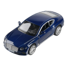 Машинка металлическая Uni-Fortune RMZ City серия 1:32 The Bentley Continental GT 2018 цвет синий, двери открываются