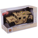 Спецтехника Машинка 1:16 "Военная", пластмассовая инерционная, со звуковыми и световыми эффектами