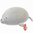 Мягкая игрушка Abtoys Supersoft Морской котик серый, 27 см