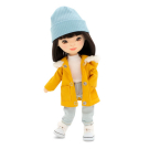 Тканевая кукла Orange Toys Sweet Sisters Lilu в парке горчичного цвета Европейская зима на каркасе 32 см