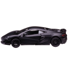Машина металлическая RMZ City серия 1:32 McLaren 600LT, черный матовый цвет, двери открываются