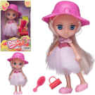 Кукла ABtoys Цветочная фантазия Мини 16,5 см с аксессуарами, 3 вида в коллекции.