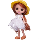 Кукла ABtoys Цветочная фантазия Мини 16,5 см с аксессуарами, 3 вида в коллекции.