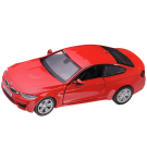 Машинка металлическая Uni-Fortune RMZ City серия 1:32 BMW M4 COUPE, цвет красный, двери открываются