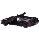 Машина металлическая RMZ City серия 1:32 Ford GT 2019, черный матовый цвет, двери открываются