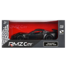 Машинка металлическая Uni-Fortune RMZ City серия 1:32 Chevrolet Corvette C6.R,инерционная, серый матовый цвет, двери открываются