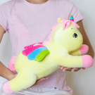 Мягкая игрушка Abtoys Supersoft Единорожка, 40 см