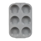 Форма силиконовая кексы, 6 ячеек, 29*18,5*3 см BASIC Marmiton