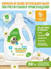 Гель для стирки Moon Raccoon Premium Care для детских вещей ЭКОлогичный на основе натурального мыла. Концентрат, 1500мл