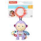 Прорезыватель для зубов Mattel Fisher-Price 4 вида: погремушка-обезьянка, жираф-юла, gрорезыватель-крокодил, зеркальце-панда