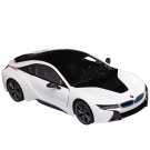 Машина р/у 1:14 BMW i8, цвет белый матовый, двери открываются в ручную