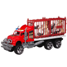 Автовоз ABtoys Спецтехника с четырьмя фигурками животных