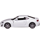 Машина металлическая RMZ City серия 1:32 Toyota FT86, инерционная, цвет белый, двкри открываются