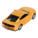 Машинка металлическая Uni-Fortune RMZ City серия 1:32 Ford Mustang 2015 инерционная, цвет желтый, двери открываются