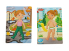 Игра магнитная развивающая. Игра Одень куклу
