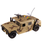 Спецтехника Машинка 1:16 "Военная", пластмассовая инерционная, со звуковыми и световыми эффектами