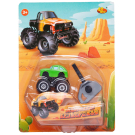 Машинка Abtoys Монстры бездорожья к с пусковым устройством, 3,5х4,5х4,2см