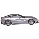 Машина р/у 1:18 Ferrari F12, цвет серябряный, светящиеся фары, 25.2*12.7*7см