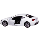 Машина металлическая RMZ City серия 1:32 Toyota FT86, инерционная, цвет белый, двкри открываются