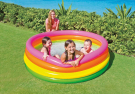 Бассейн надувной детский INTEX "Sunset Glow Pool" 168х46 см (от 3-х лет)