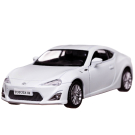 Машина металлическая RMZ City серия 1:32 Toyota FT86, инерционная, цвет белый, двкри открываются