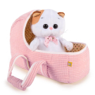 Мягкая игрушка BUDI BASA Кошка Ли-Ли BABY в люльке 20 см