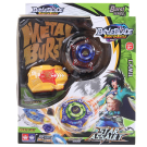 Игра настольная Junfa Волчок "Battle blade. Star Assault "Lamil" с синей сердцевиной и желтым пусковым устройством, 23х19х6 см