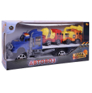 Автовоз ABtoys Спецтехника с двумя машинками строительной техники
