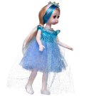 Кукла Junfa Ardana Princess с короной в роскошном синем платье 30 см