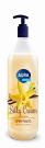 Крем-мыло AURA Silky Cream Шелк и ваниль 1000мл