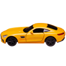 Машинка металлическая Uni-Fortune RMZ City серия 1:32 Mercedes-Benz GT S AMG 2018, цвет желтый, двери открываются