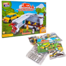 Конструктор ABtoys КидБлок "Кемпинг", 246 деталей, в коробке, 35x5,5x25 см