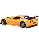 Машина металлическая RMZ City серия 1:32 Chevrolet Corvette C6-R, желтый цвет, двери открываются