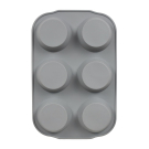 Форма силиконовая кексы, 6 ячеек, 29*18,5*3 см BASIC Marmiton