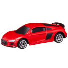 Машина металлическая RMZ City 1:64 Audi R8 Coupe 2019, без механизмов, красный матовый цвет